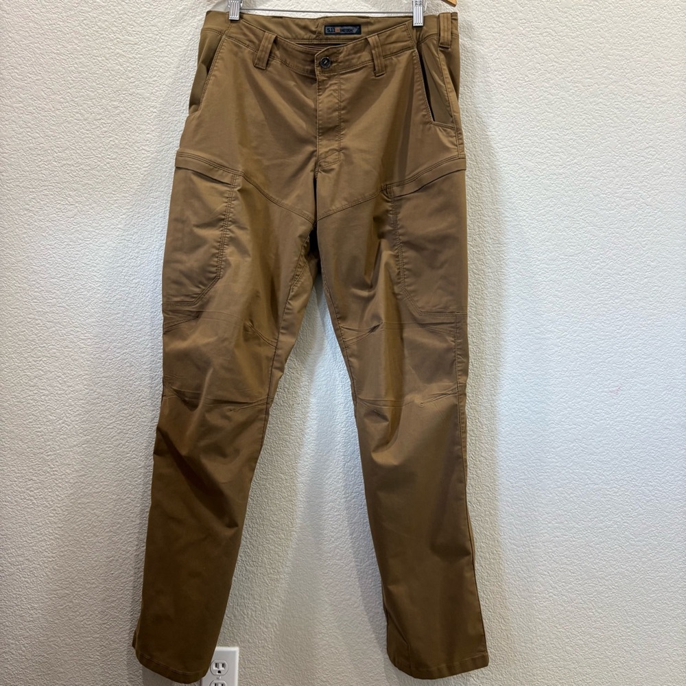 5.11 Tactical Pants Mens 38 x 36 Khaki Utility Cargo Hiking Work Outdoor
